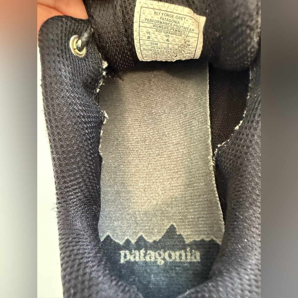 Patagonia Suede Trail Shoes in Gray and Black - Picture 7 of 14